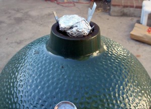 Aluminum foil stopper for top vent Aluminum foil stopper for top vent
